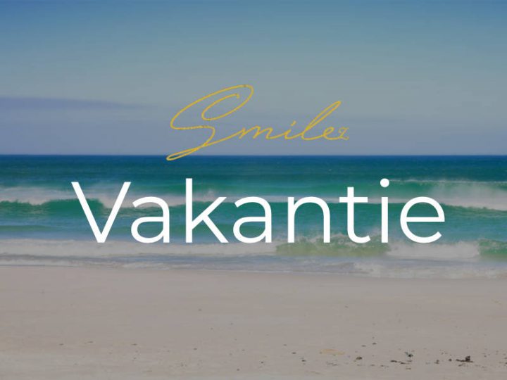 Vakantie: praktijk gesloten van 6 t/m 10 mei